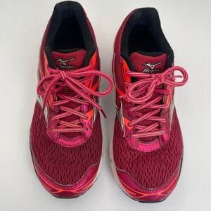 Mizuno Wave Inspire 13 J1GD1744 03 Sneakers Womens US‎ 8 Red Running Shoes
